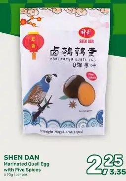 Amazing Oriëntal Shen Dan Marinated Quail Egg with Five Spices aanbieding