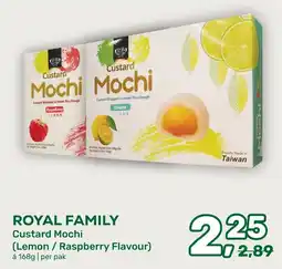 Amazing Oriëntal Royal Family Custard Mochi aanbieding