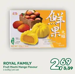 Amazing Oriëntal Royal Family Fruit Mochi Mango Flavour aanbieding