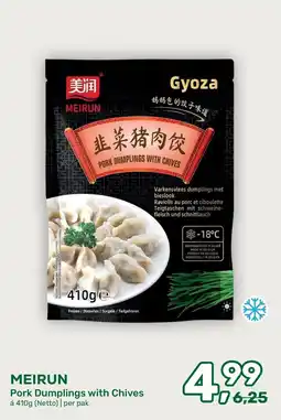 Amazing Oriëntal Meirun Pork Dumplings with Chives aanbieding