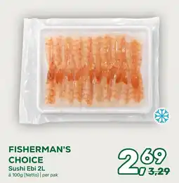 Amazing Oriëntal FISHERMAN'S CHOICE Sushi Ebi 2L aanbieding
