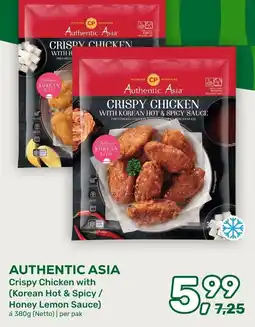 Amazing Oriëntal Authentic Asia Crispy Chicken with (Korean Hot & Spicy / Honey Lemon Sauce) aanbieding