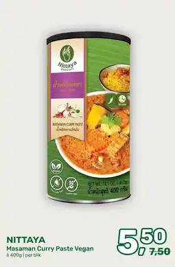 Amazing Oriëntal Nittaya Masaman Curry Paste Vegan aanbieding