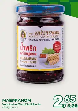 Amazing Oriëntal maepranom vegetarian thai chilli paste aanbieding