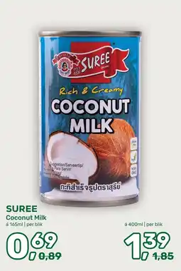 Amazing Oriëntal suree coconut milk aanbieding