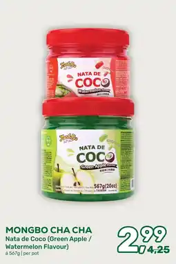Amazing Oriëntal mongbo cha cha nata de coco aanbieding