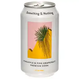 Albert Heijn Something & Nothing Pineapple pink grapefruit aanbieding