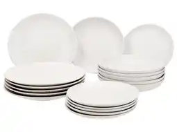 Lidl SILVERCREST Porseleinen serviesset, 18-delig aanbieding