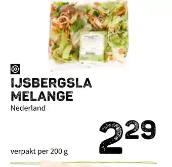 Ekoplaza IJsbergsla melange 200g aanbieding