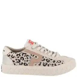 Wehkamp Palladium Ace Lo Mix Wild leren sneakers met panterprint beige/zwart aanbieding