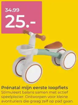 Prenatal Prénatal mijn eerste loopfiets aanbieding