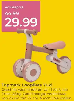 Prenatal Topmark Loopfiets Yuki aanbieding