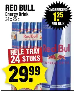 Dirck 3 Red Bull Energy Drink aanbieding