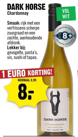 Dirck 3 Dark Horse Chardonnay aanbieding