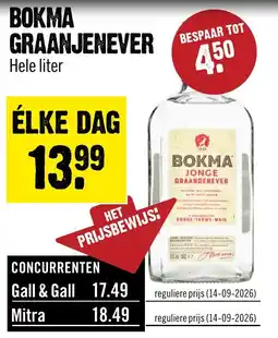 Dirck 3 Bokma graanjenever aanbieding