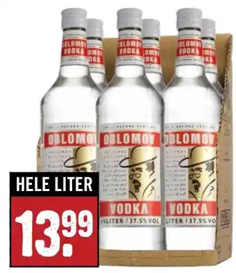 Dirck 3 Oblomov vodka aanbieding