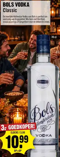 Dirck 3 Bols Amsterdam Vodka Classic aanbieding