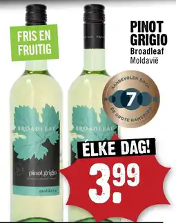 Dirck 3 Broadleaf pinot grigio aanbieding