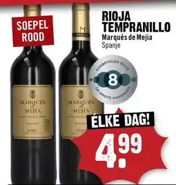 Dirck 3 Marqués de Mejía Rioja Tempranillo aanbieding