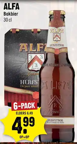 Dirck 3 Alfa bokbier aanbieding