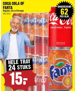 Dirck 3 Coca Cola of Fanta aanbieding