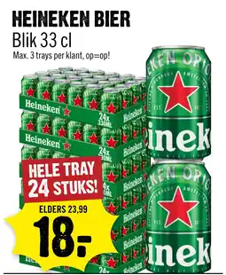 Dirck 3 Heineken bier aanbieding