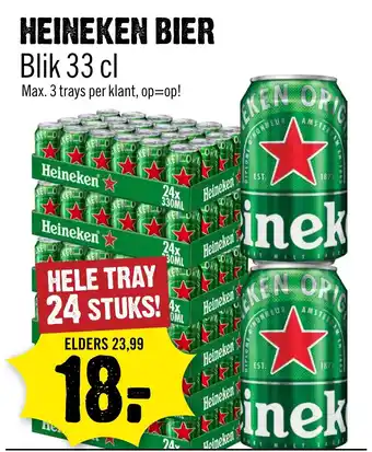 Dirck 3 Heineken bier aanbieding