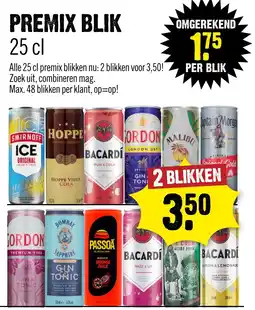 Dirck 3 premix blik aanbieding