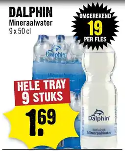 Dirck 3 Dalphin Mineraalwater aanbieding