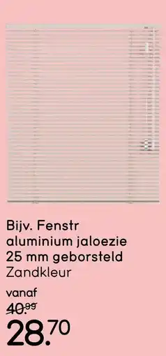 Leen Bakker Fenstr aluminium jaloezie aanbieding