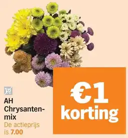 Albert Heijn AH Chrysanten mix aanbieding