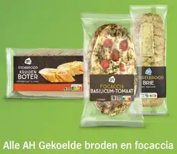 Albert Heijn Alle AH Gekoelde broden en focaccia aanbieding