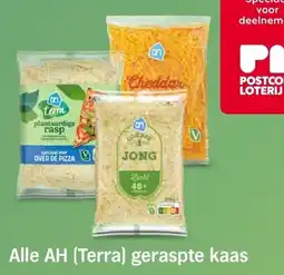 Albert Heijn Alle AH Terra geraspte kaas aanbieding