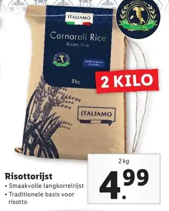 Lidl Risottorijst aanbieding