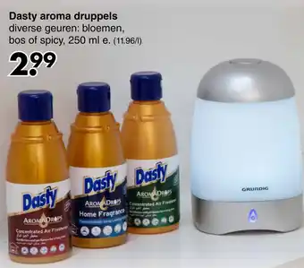 Wibra Dasty aroma druppels aanbieding