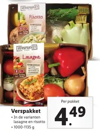 Lidl Verspakket 1000-1135g aanbieding