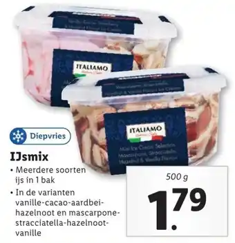 Lidl IJsmix 500g aanbieding