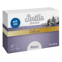 Zooplus 12x85g Smilla Deluxe Mousse met Tonijn Katten Natvoer aanbieding