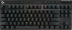 Coolblue Logitech G PRO X TKL Lightspeed Gaming Toetsenbord Qwerty Zwart aanbieding