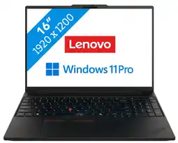 Coolblue Lenovo ThinkPad P16s Gen 5 (Intel) Copilot+ PC - 21XE001BMH QWERTY aanbieding