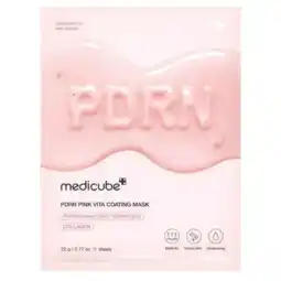 De Online Drogist Medicube PDRN Pink Vita Coating Mask 22GR aanbieding