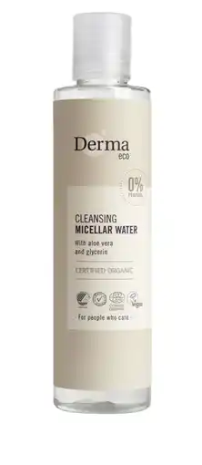 De Online Drogist Derma Eco Cleansing Micellar Water 200ML aanbieding