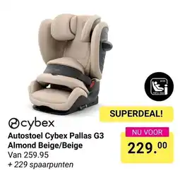 Van Asten BabySuperstore Cybex Autostool Cybex Pallas G3 aanbieding