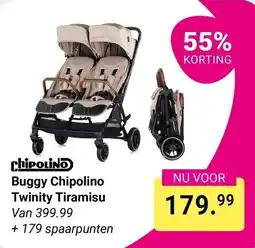 Van Asten BabySuperstore chipolino Buggy Chipolino Twinity Tiramisu aanbieding