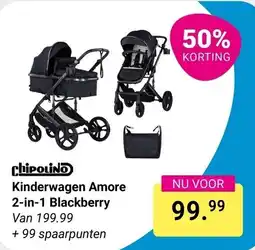Van Asten BabySuperstore chipolino Kinderwagen Amore 2-in-1 Blackberry aanbieding