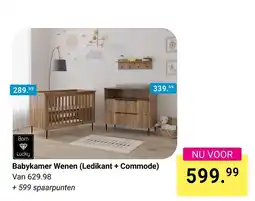 Van Asten BabySuperstore Born Lucky Babykamer Wenen (Ledikant + Commode) aanbieding