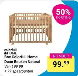 Van Asten BabySuperstore colorfull HOME Box Colorfull Home Daan Beuken Natural aanbieding