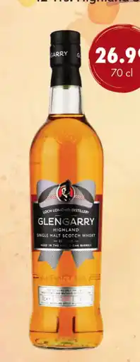 uw topSlijter Glengarry Highland Single Malt Scotch Whisky aanbieding