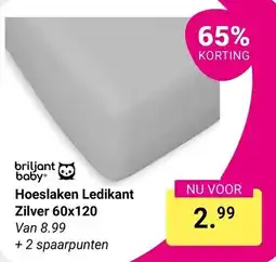 Van Asten BabySuperstore Briljant Baby Hoeslaken Ledikant aanbieding