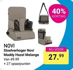 Van Asten BabySuperstore Stoelverhooger Novi Maddy Hazel Melange aanbieding